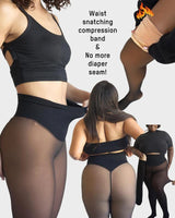 GlOW UP VIRAL MAGIC LEGGING WITH COMPRESSION BAND % SEAM